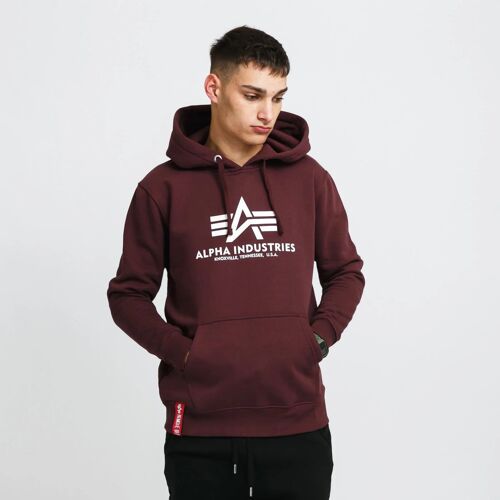 Sweatshirt Alpha Industries Basic Hoody Dark Wine M