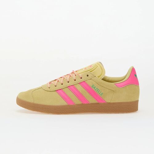 Chaussures Baskets Adidas Gazelle W Power Yellow/ Lucid Pink/ Gum Eur