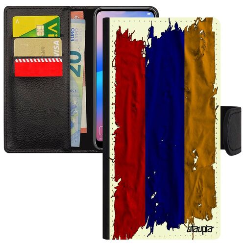 Coque Drapeau Armenie Armenien Telephone Galaxy S24 À Rabat Porte Cartes Coupe Du Monde Football Jeux Olympiques Dessin Foot Samsung