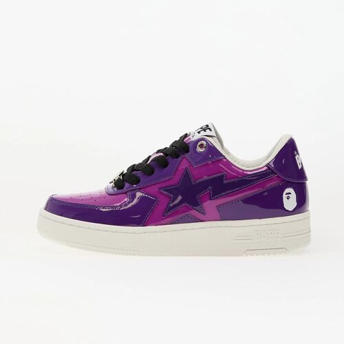 Chaussures Baskets A Bathing Ape Bape Sta Icon L Purple Eur