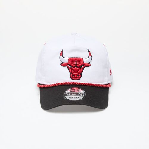 New Era Chicago Bulls Golfer Snapback White/ Black S-M