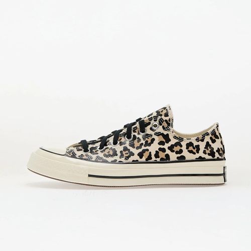 Chaussures Baskets Converse Chuck 70 Glowsinsthesdark Leopard Print Driftwood/ Light Fawn/ Black Eur