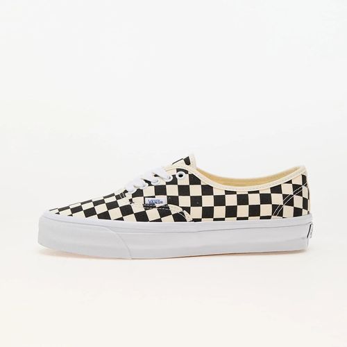 Chaussures Baskets Vans Authentic Reissue 44 Lx Checkerboard Black/ Off White Eur