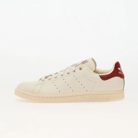 Chaussures Baskets Adidas Stan Smith Off White/ Preloved Ruby/ Crew White Eur
