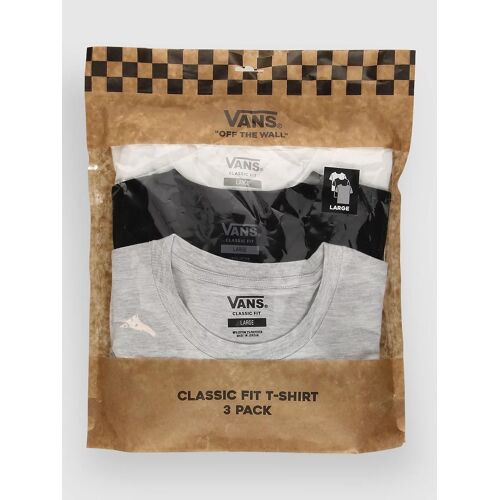 Vans Basic Multipack 3pk T-Shirt Gris