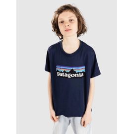 Patagonia P-6 Logo Kids T-Shirt Bleu