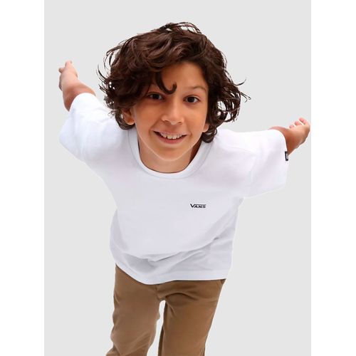 Vans Left Chest Kids T-Shirt Blanc