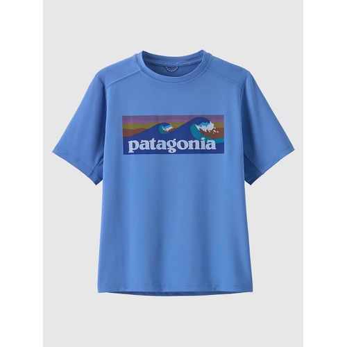 Patagonia Cap Sw Kids T-Shirt Bleu