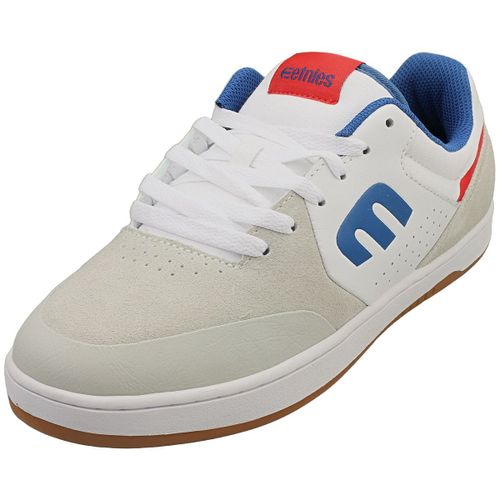 Chaussures Etnies Marana Baskets De Skate Blanc Bleu Rouge