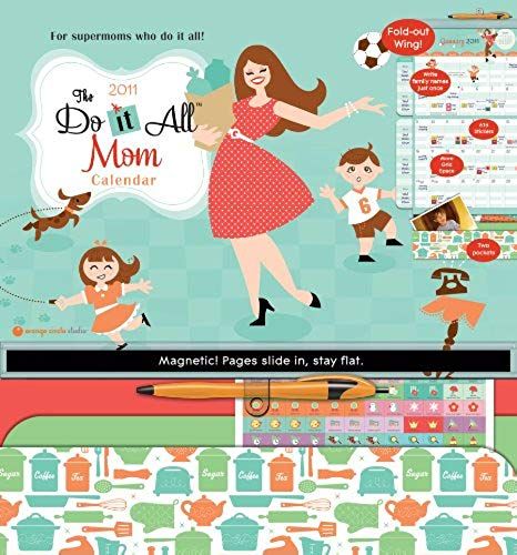 Mom S (W/Magnet) Do It All 12-Month 2011 Wall Calendar