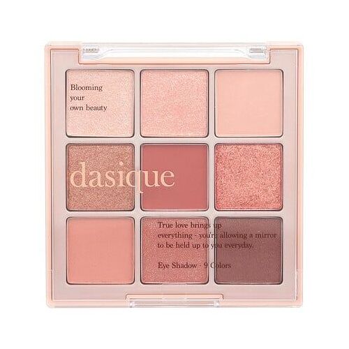 Dasique Palette De Fards À Paupières, 02 Pétale De Rose, 1 Pièce 