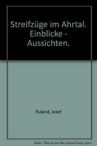 Streifzuge Im Ahrtal: Einblicke, Aussichten (German Edition)