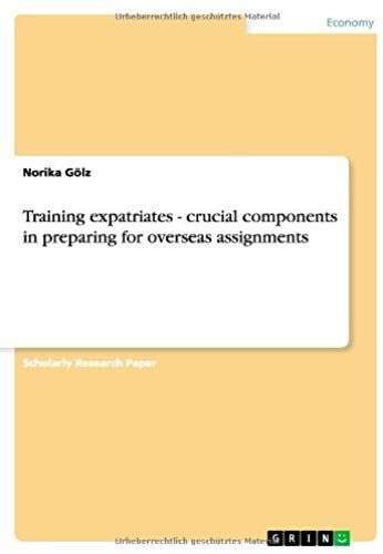 Training Expatriates - Crucial Components In Preparing For Overseas Assignments