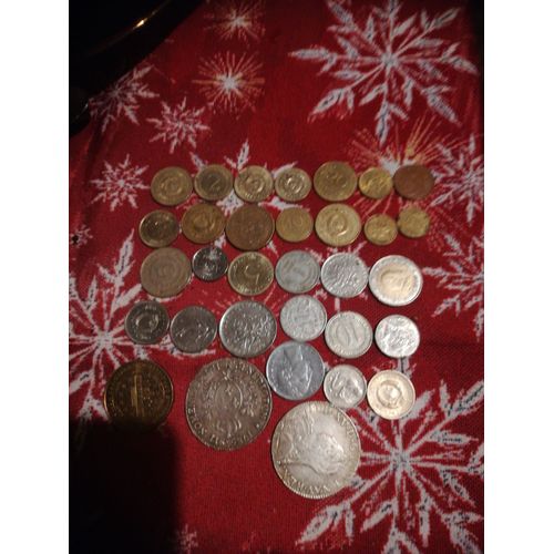 Vend Pièces De Monnaie Diverses Origines Espagnole,Louis 15 Et 16 En Argent, Monegasque Et Françaises