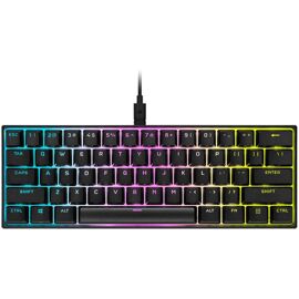CORSAIR Gaming K65 RGB MINI 60% - Clavier - backlit - USB - Français - commutateur : CHERRY MX Red