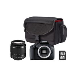 Appareil photo Reflex CANON EOS 2000D+EF-S 18-55 IS II+Etui+SD16Go