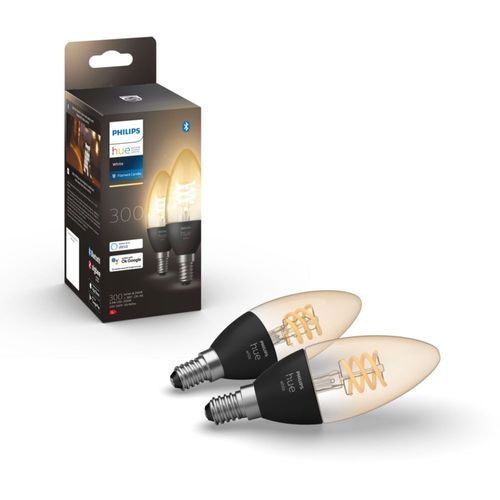 Ampoule Connectée Philips Hue White 4.5w Filament Flamme E14