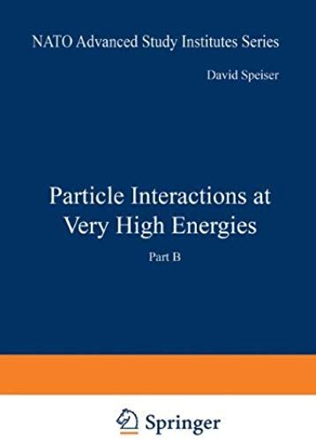 Particle Interactions At Very High Energies