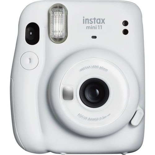 Appareil photo Instantané Fujifilm Instax Mini 11 objectif : 60 mm - instax mini blanc glacé