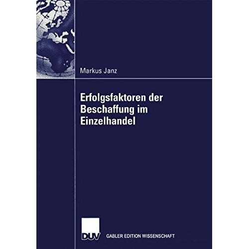 Erfolgsfaktoren Der Beschaffung Im Einzelhandel