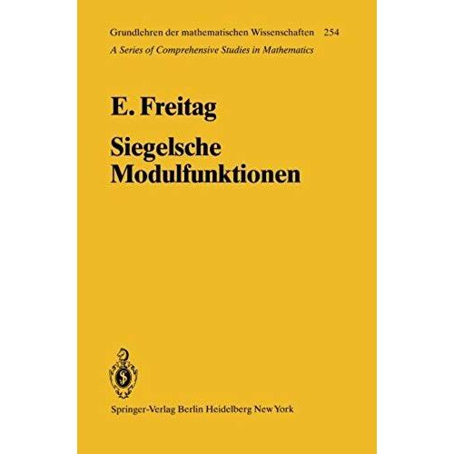 Siegelsche Modulfunktionen