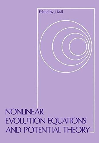 Nonlinear Evolution Equations And Potential Theory