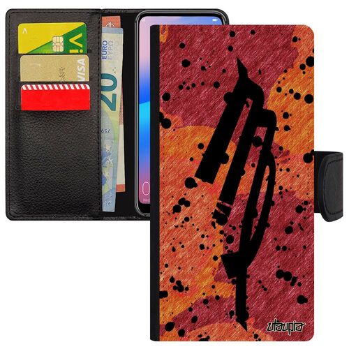 Coque Pour Huawei P30 Pro Simili Cuir Signe Du Zodiaque Vierge Dessin Original Vog-L29 Portable Horoscope Astrologique Antichoc De