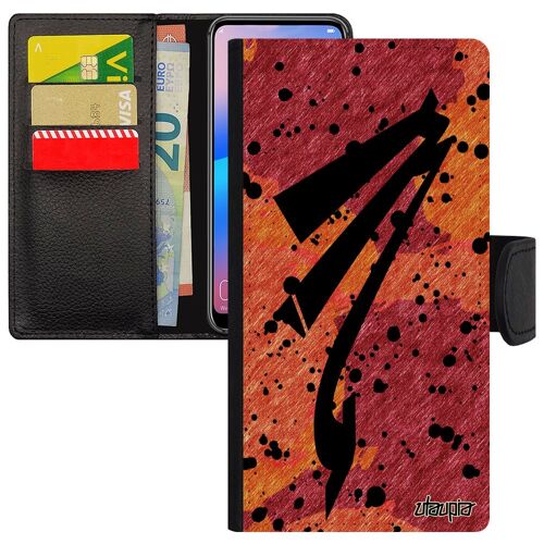 Coque Signe Du Zodiaque Scorpion S24 Tropical Dessin Tache D'encre Femme Smartphone De Protection Astrologique Case Samsung Galaxy
