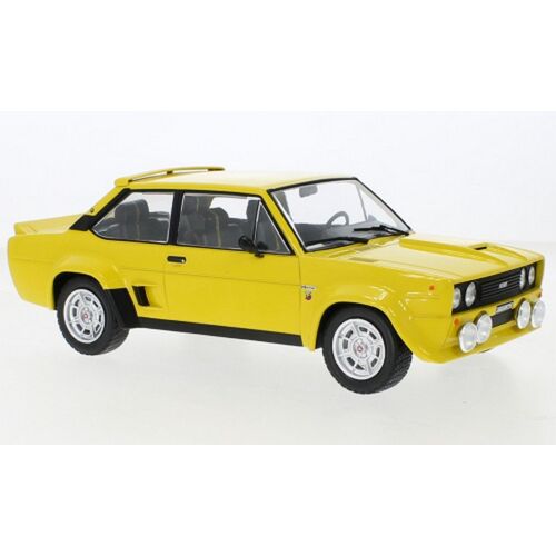 Fiat 131 Abarth Jaune 1980 1/18 Ixo-Ixo