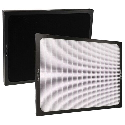 vhbw 2x Filtre compatible avec Blueair Classic 201, 203 Slim, 203C, 203 purificateur d'air - filtre combi, filtre à particules