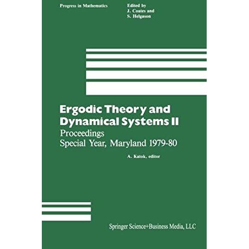 Ergodic Theory And Dynamical Systems Ii