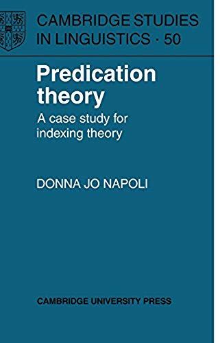 Predication Theory