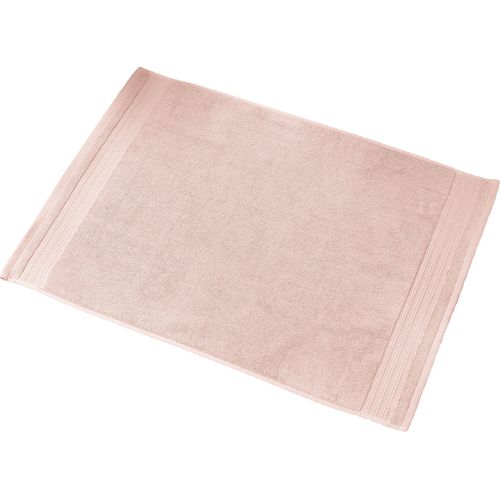 Tapis de bain 50x70 cm Coton Rose Poudré