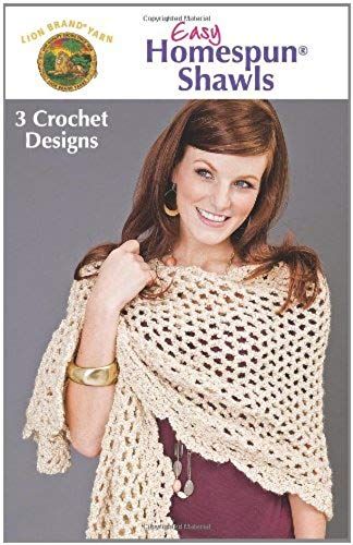 Easy Homespun Shawls (Leisure Arts #75156)