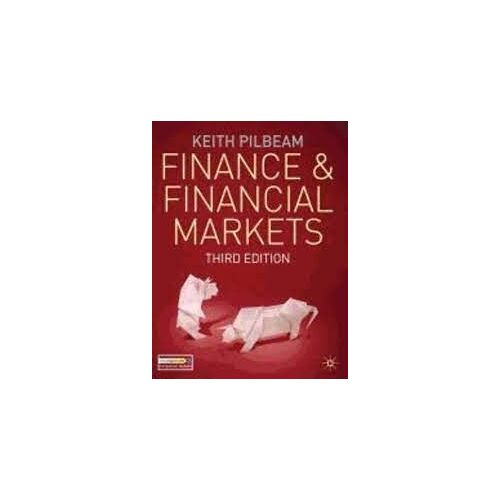 Finance & Financial Markets Edition En Anglais