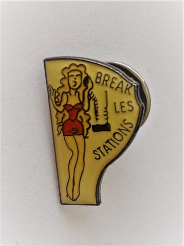Pins Break Les Stations Pin'up / Signé Pin's Top