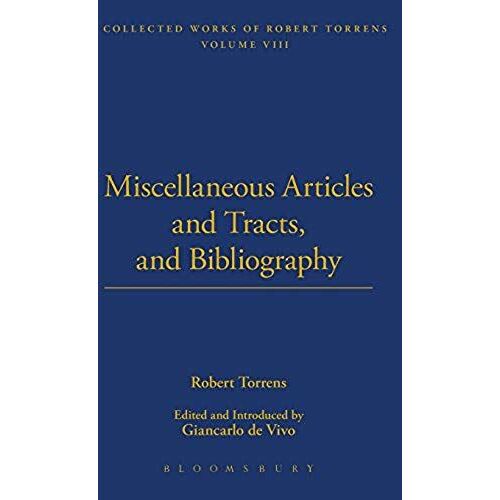Miscellaneous Articles And Tracts And Bibliography