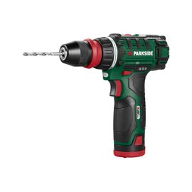 PARKSIDE® Perceuse-visseuse sans fil et accessoires PBSA 12 E4, 12 V