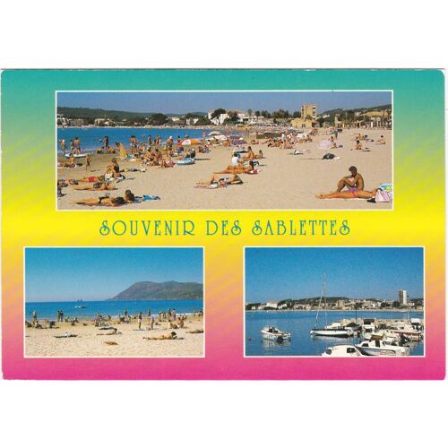 Carte Postale - La Seyne Sur Mer (Var, Côte D'azur, France) : La Plage Des Sablettes