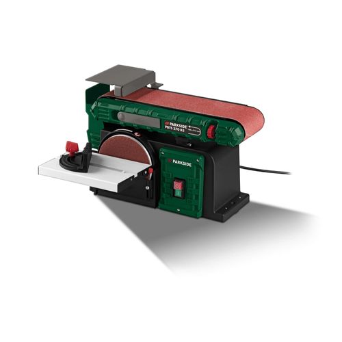 PARKSIDE® Ponceuse à bande et à disque PBTS 370 B3, 370 W