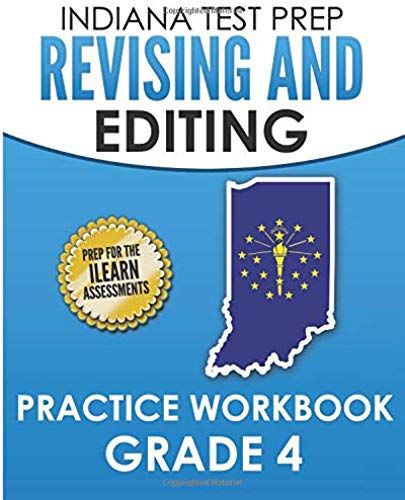 Indiana Test Prep Revising And Editing Practice Workbook Grade 4