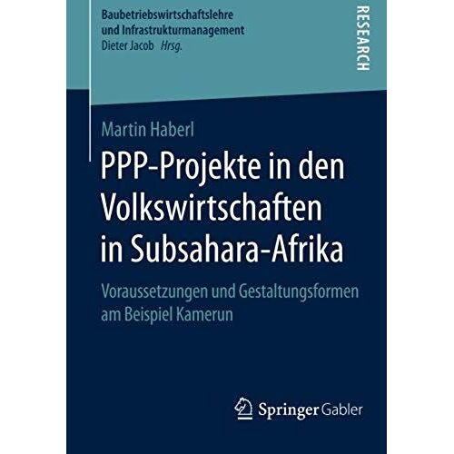 Ppp-Projekte In Den Volkswirtschaften In Subsahara-Afrika