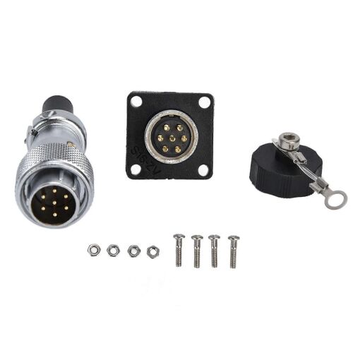 400V WS16 Aviation Plug Socket Connecteur Stable Performance Électrique Étanche Connecteur D'alimentation