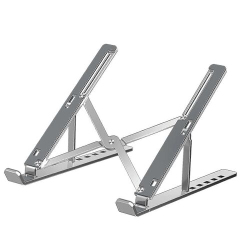 Support d'ordinateur portable pliable 6 angles réglables Design ergonomique Support universel pour ordinateur portable Support de tablette d'ordinateur pour bureau