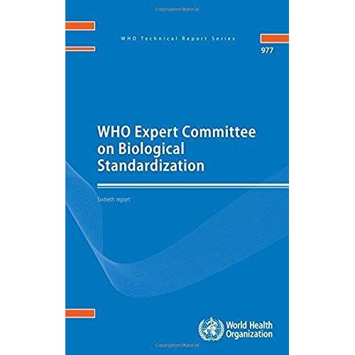 Who Expert Committee On Biological Standardization