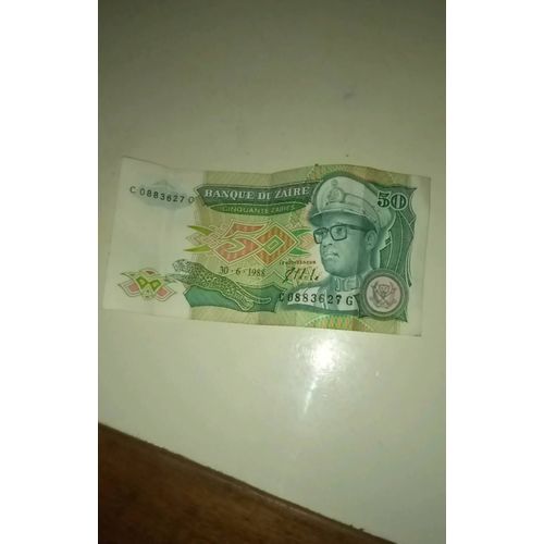 Vente Des Billets D'argent De Zaïre 