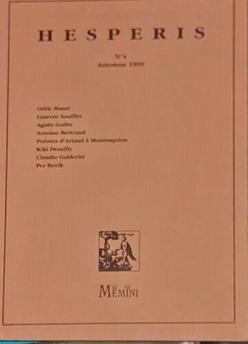 Hesperis N°4 Automne 1999