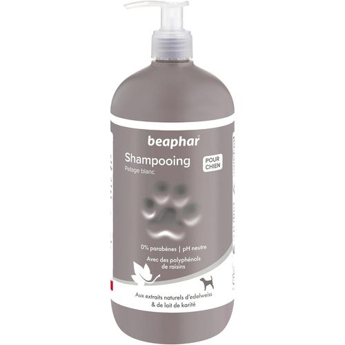 \U2013 Shampoing Premium Pour Chien Au Pelage Blanc \U2013 Extraits Naturels D'edelweiss, De Lait De Karité \U2013 Ravive L'éclat Du Pelage Et Protège Du Jaunissement\U2013 Ph Neutre Et Sans Parbens