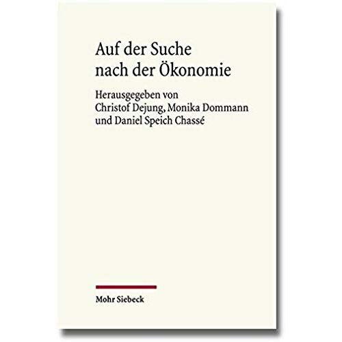 Auf Der Suche Nach Der Ökonomie