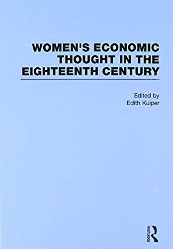 Women's Economic Thought In The Eighteenth Century